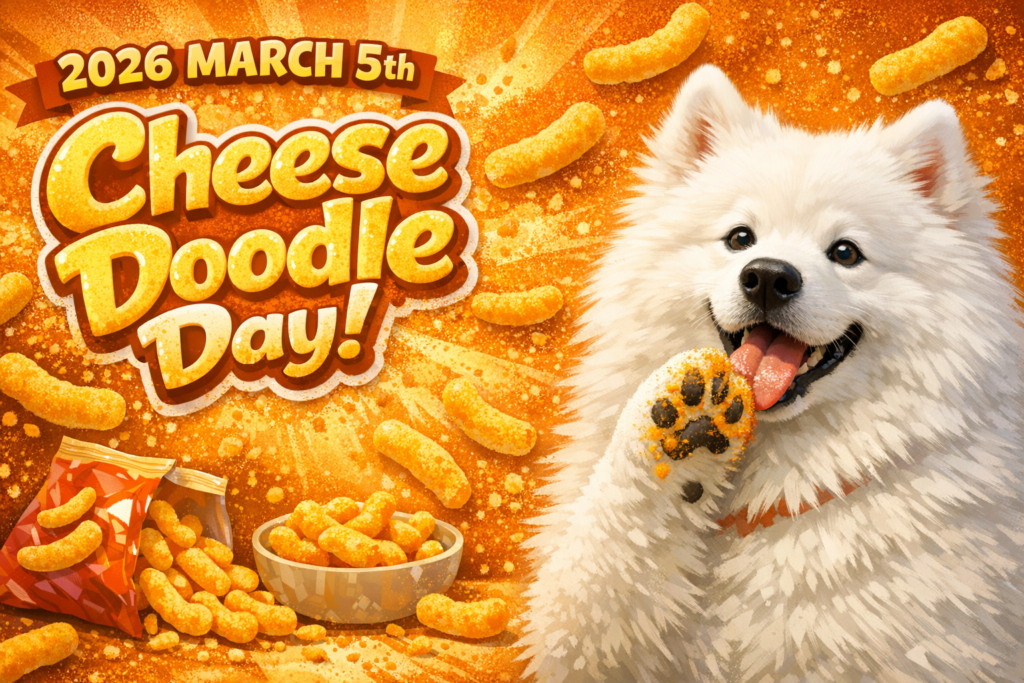 3月5日はチーズドゥードル（チーズスナック）の日（National Cheese Doodle Day） 
